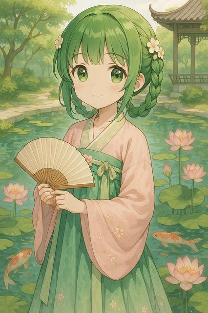 暗网动漫-古风少女